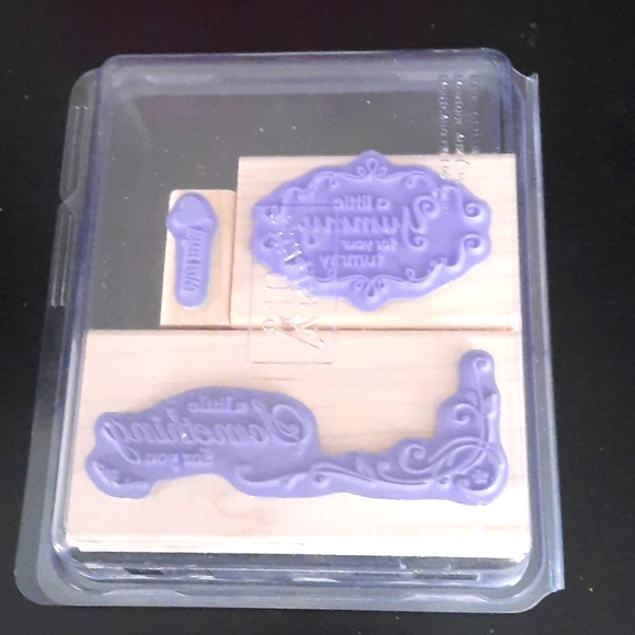 NEW Yummy Rubber Stampin Up set - Picture 2 of 3